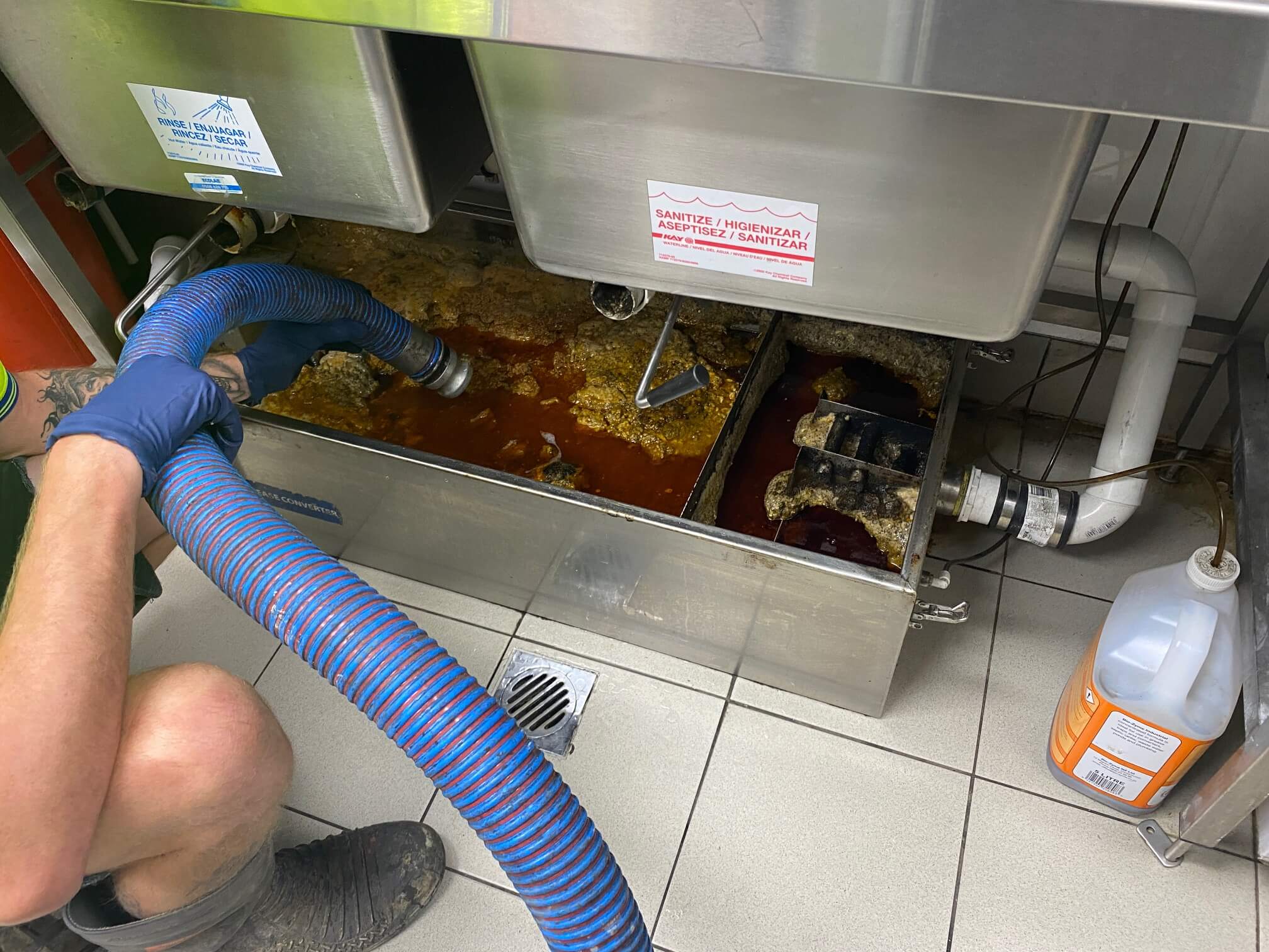 Grease Trap Cleaning in Washington